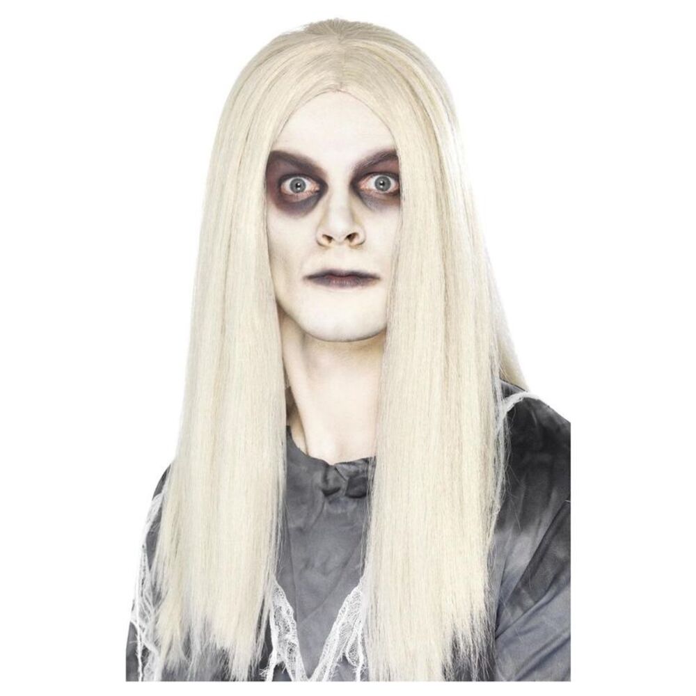 Smiffys Mens Ghost Wig / Gray